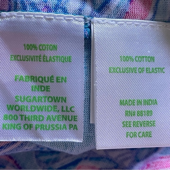 Lilly Pulitzer Orchid Oasis Delaney Dress Pleated Puff Sleeve Sundress - Picture 15 of 16